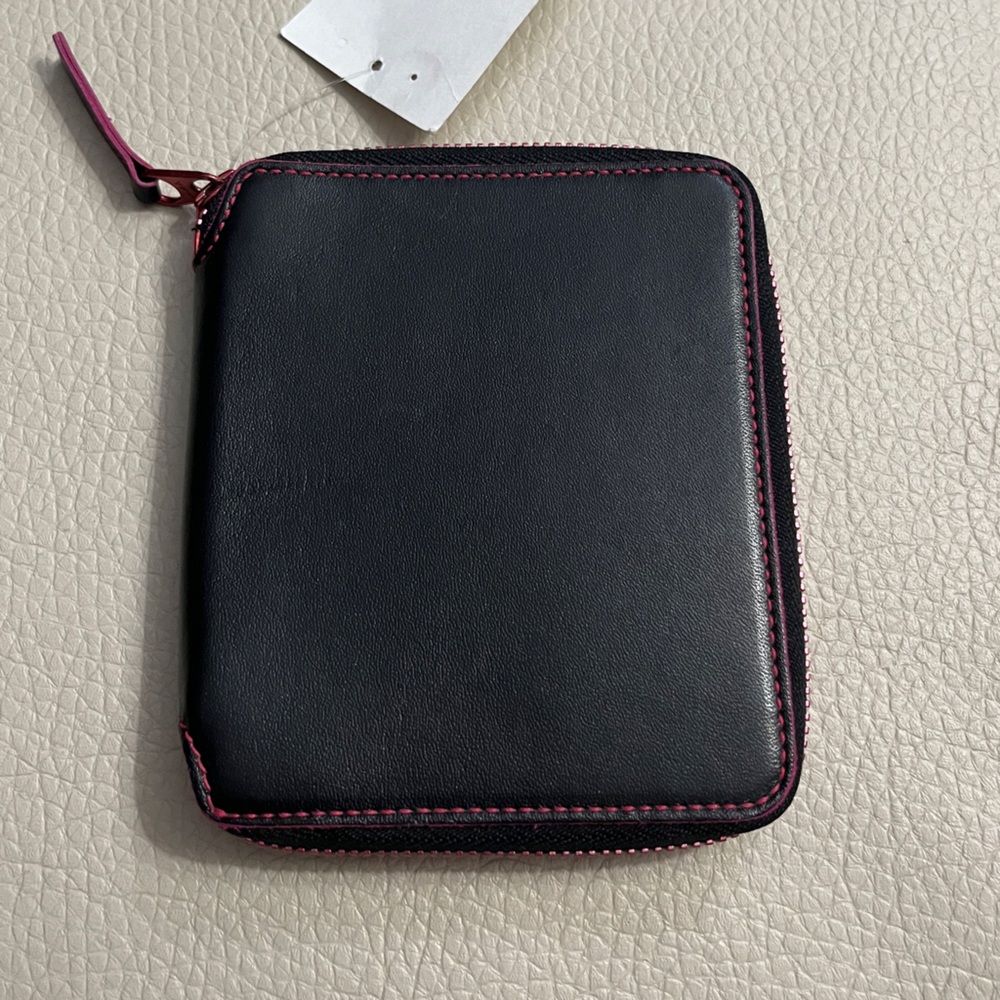 Comme des Garcons Full Zip Calf Leather Wallet - Made in Spain